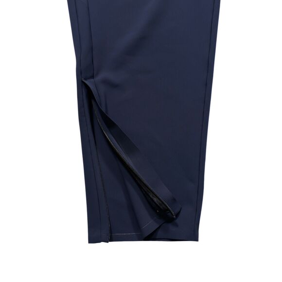 Athleta Metropolis Straight Leg Pants Women's Navy Blue Stretch Joggers Size 10 - Picture 11 of 13